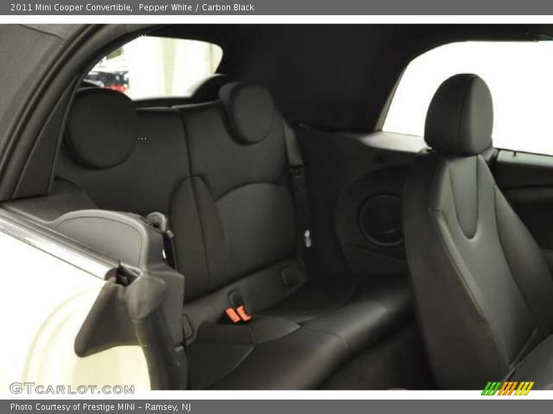 Pepper White / Carbon Black 2011 Mini Cooper Convertible