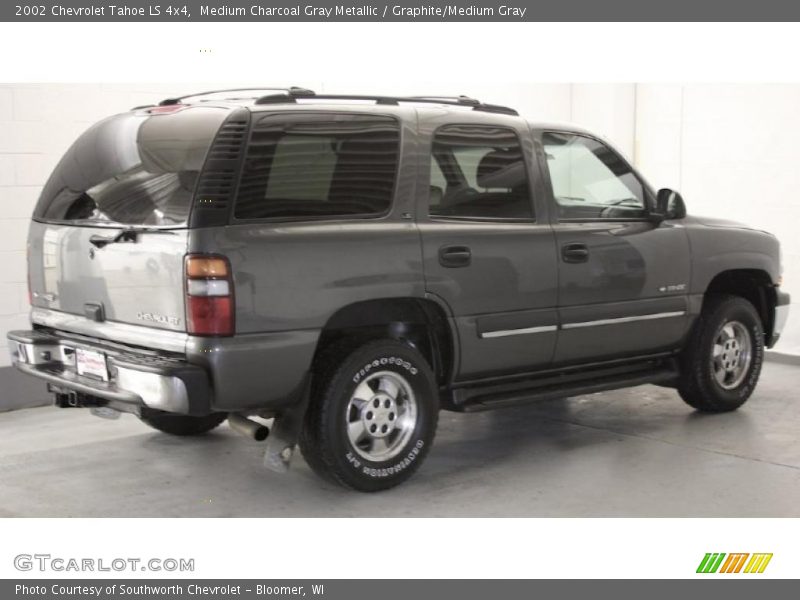 Medium Charcoal Gray Metallic / Graphite/Medium Gray 2002 Chevrolet Tahoe LS 4x4