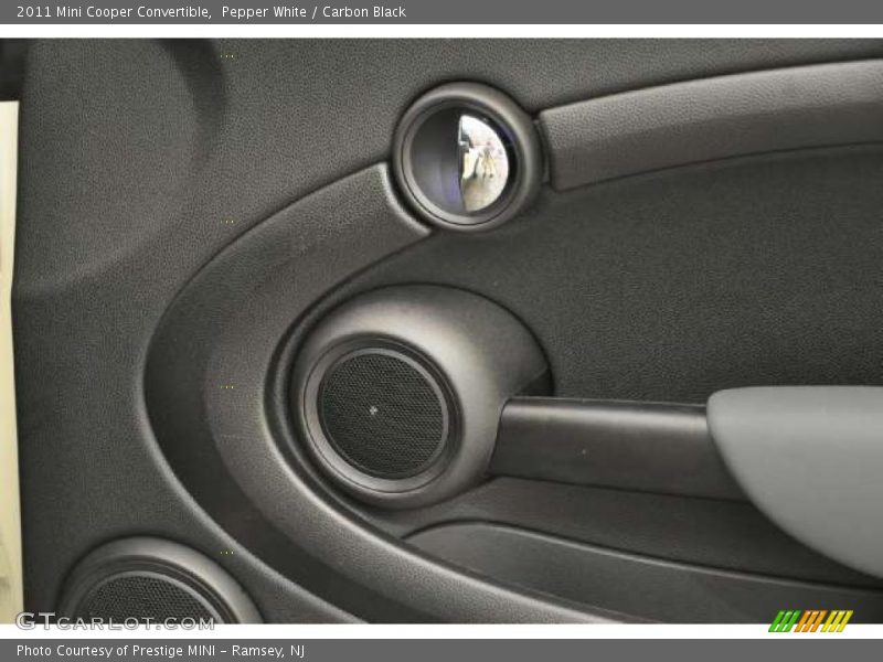 Pepper White / Carbon Black 2011 Mini Cooper Convertible