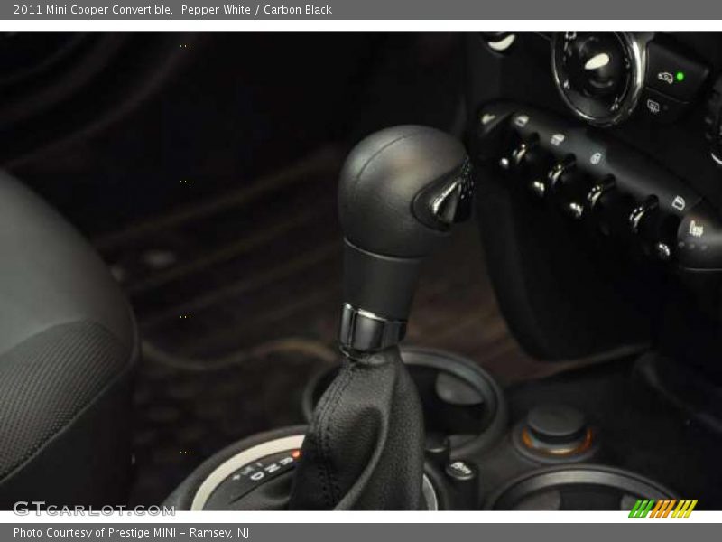 Pepper White / Carbon Black 2011 Mini Cooper Convertible