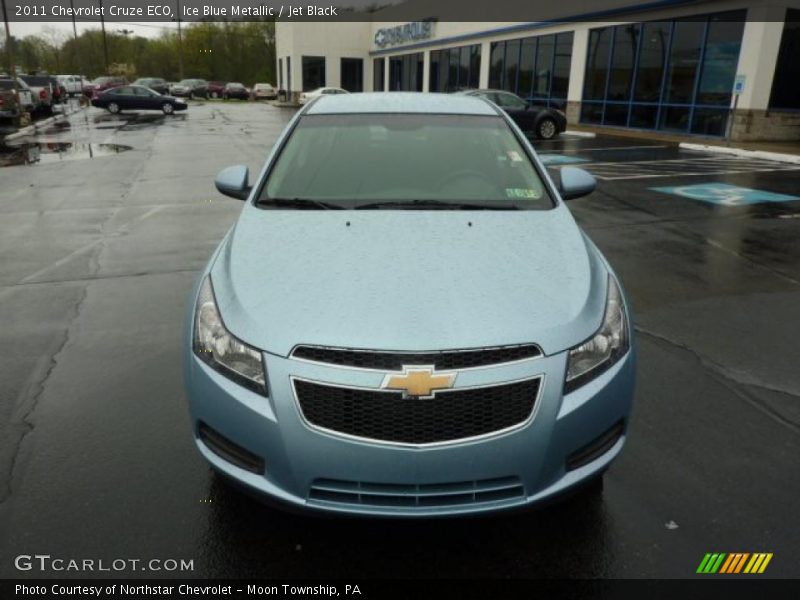 Ice Blue Metallic / Jet Black 2011 Chevrolet Cruze ECO