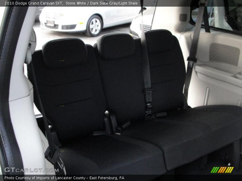 Stone White / Dark Slate Gray/Light Shale 2010 Dodge Grand Caravan SXT