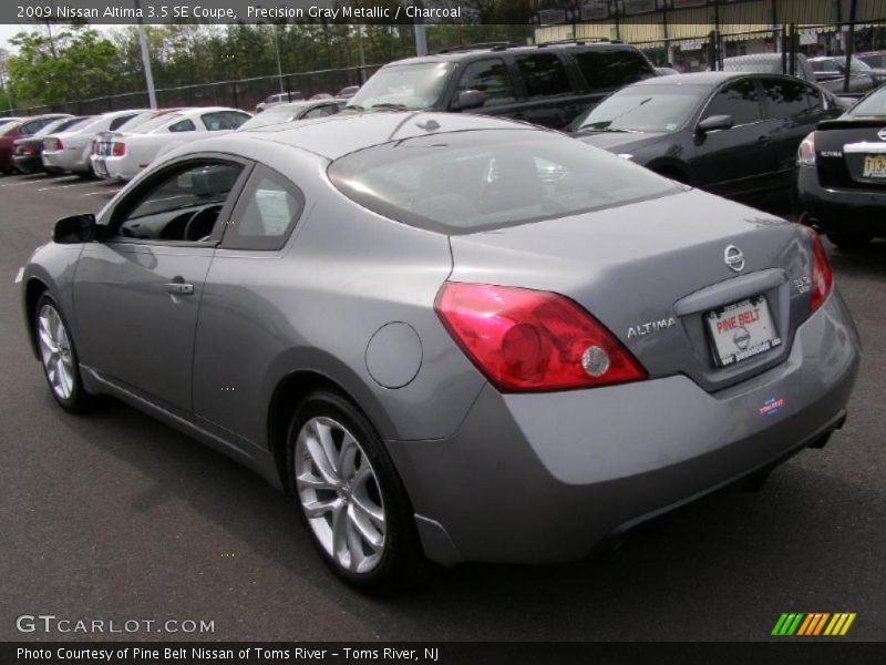 Precision Gray Metallic / Charcoal 2009 Nissan Altima 3.5 SE Coupe