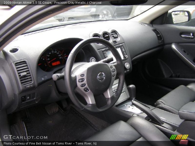  2009 Altima 3.5 SE Coupe Charcoal Interior