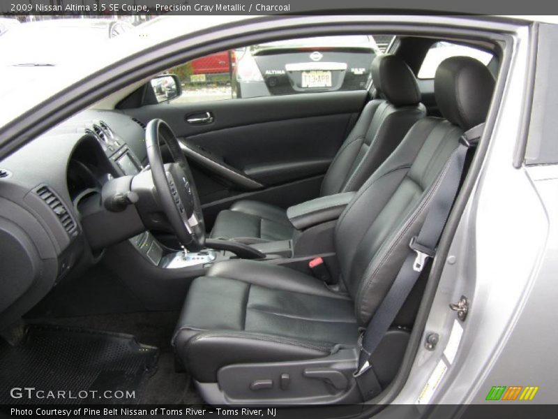  2009 Altima 3.5 SE Coupe Charcoal Interior