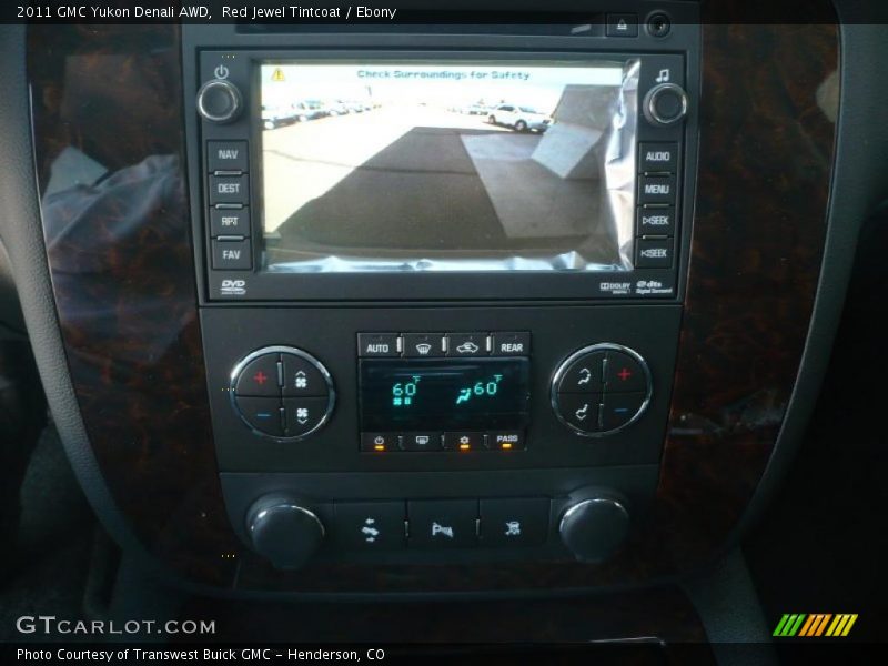 Red Jewel Tintcoat / Ebony 2011 GMC Yukon Denali AWD