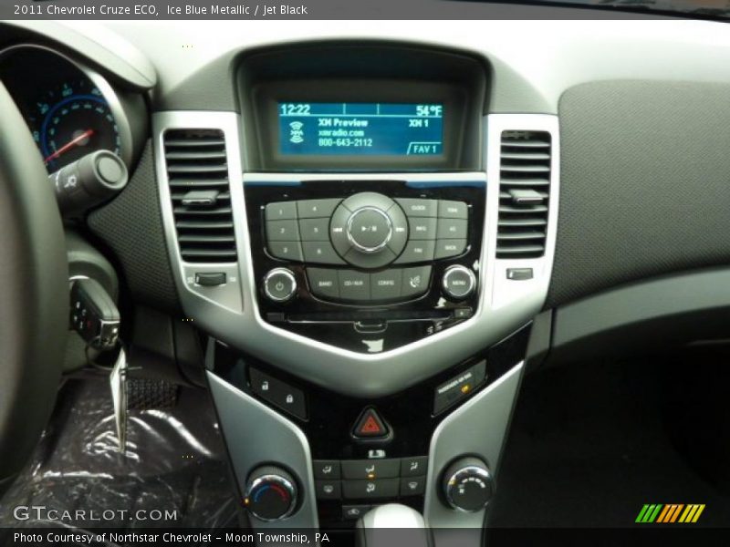 Ice Blue Metallic / Jet Black 2011 Chevrolet Cruze ECO