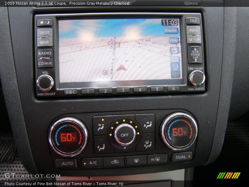 Navigation of 2009 Altima 3.5 SE Coupe