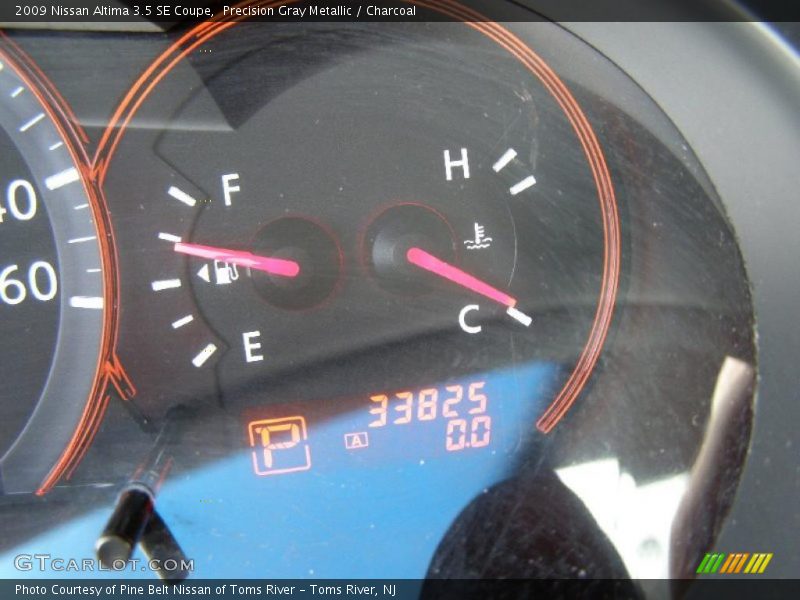 Precision Gray Metallic / Charcoal 2009 Nissan Altima 3.5 SE Coupe