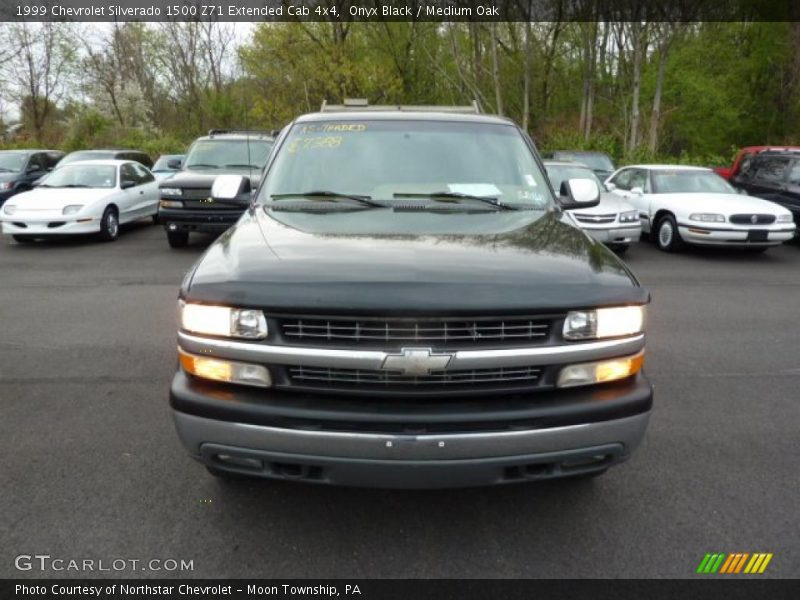 Onyx Black / Medium Oak 1999 Chevrolet Silverado 1500 Z71 Extended Cab 4x4