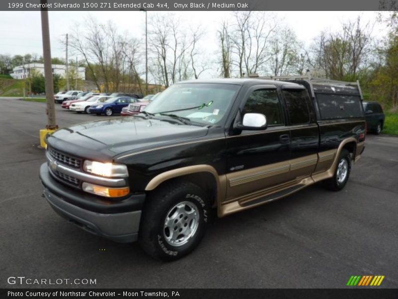 Onyx Black / Medium Oak 1999 Chevrolet Silverado 1500 Z71 Extended Cab 4x4