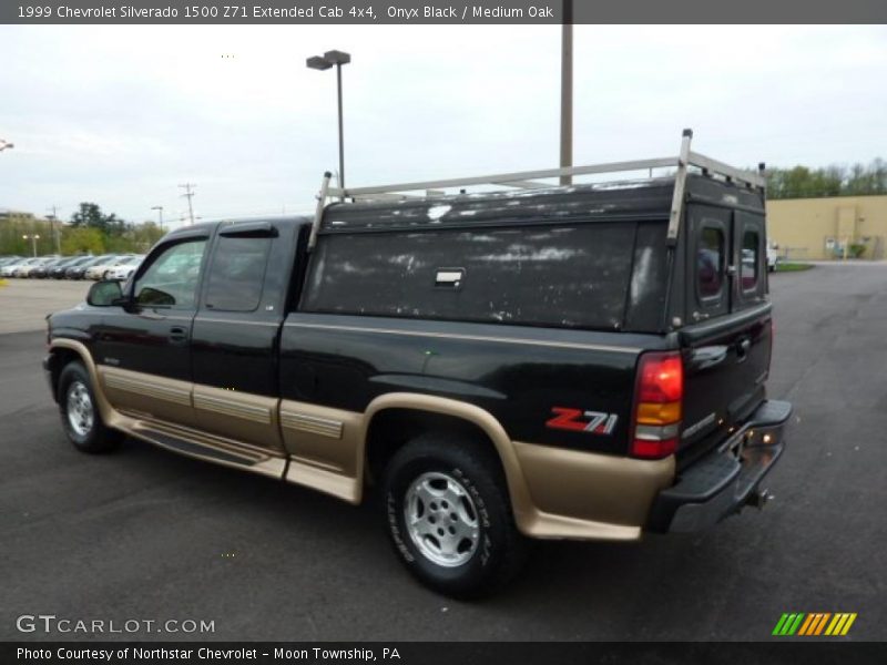Onyx Black / Medium Oak 1999 Chevrolet Silverado 1500 Z71 Extended Cab 4x4