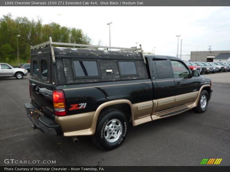 Onyx Black / Medium Oak 1999 Chevrolet Silverado 1500 Z71 Extended Cab 4x4