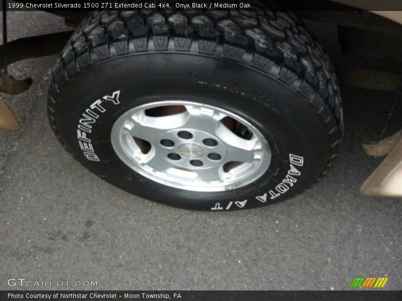 Onyx Black / Medium Oak 1999 Chevrolet Silverado 1500 Z71 Extended Cab 4x4