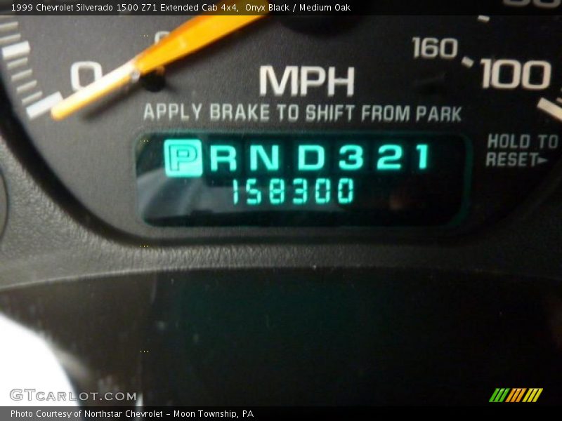 Onyx Black / Medium Oak 1999 Chevrolet Silverado 1500 Z71 Extended Cab 4x4