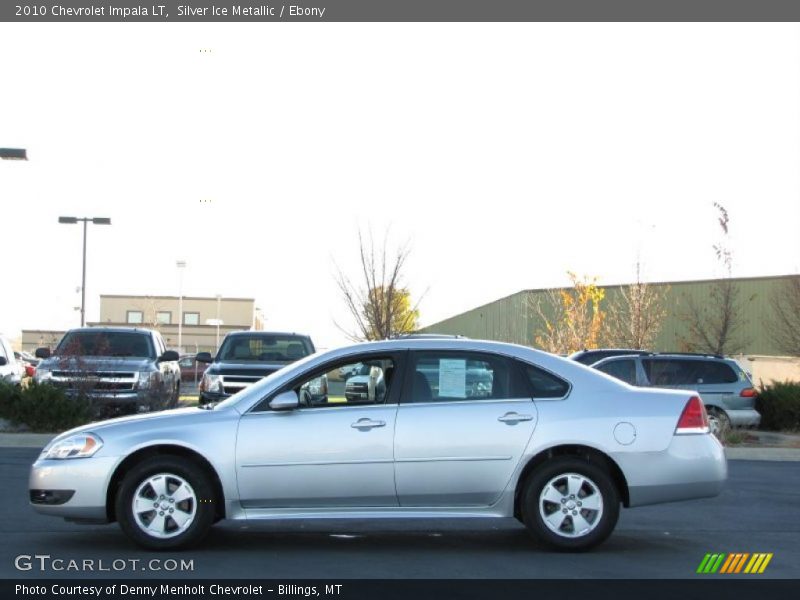 Silver Ice Metallic / Ebony 2010 Chevrolet Impala LT