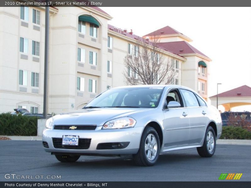 Silver Ice Metallic / Ebony 2010 Chevrolet Impala LT