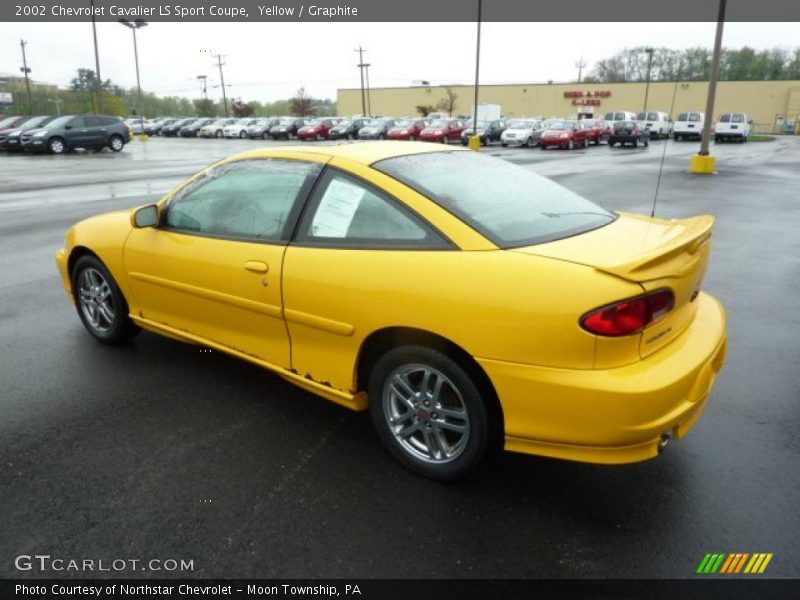  2002 Cavalier LS Sport Coupe Yellow