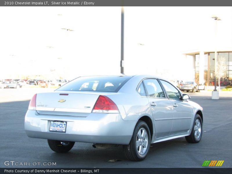 Silver Ice Metallic / Ebony 2010 Chevrolet Impala LT