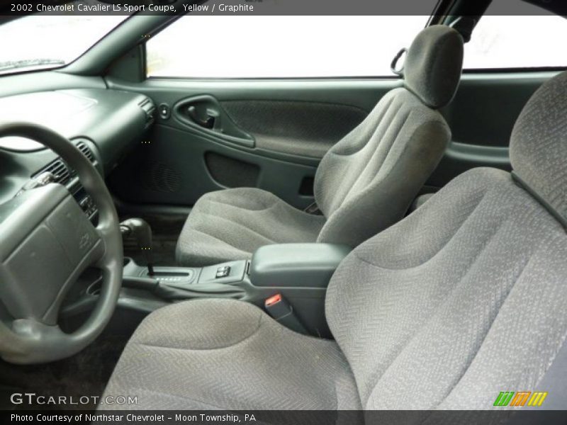  2002 Cavalier LS Sport Coupe Graphite Interior