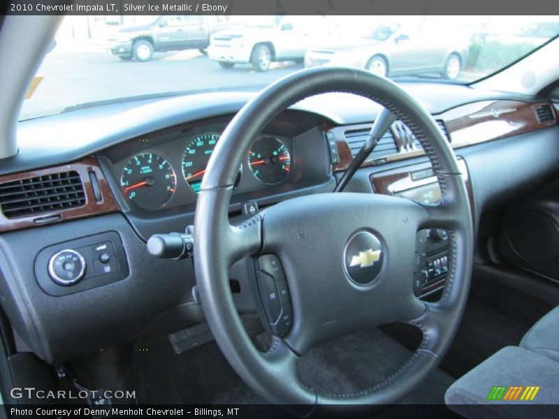 Silver Ice Metallic / Ebony 2010 Chevrolet Impala LT