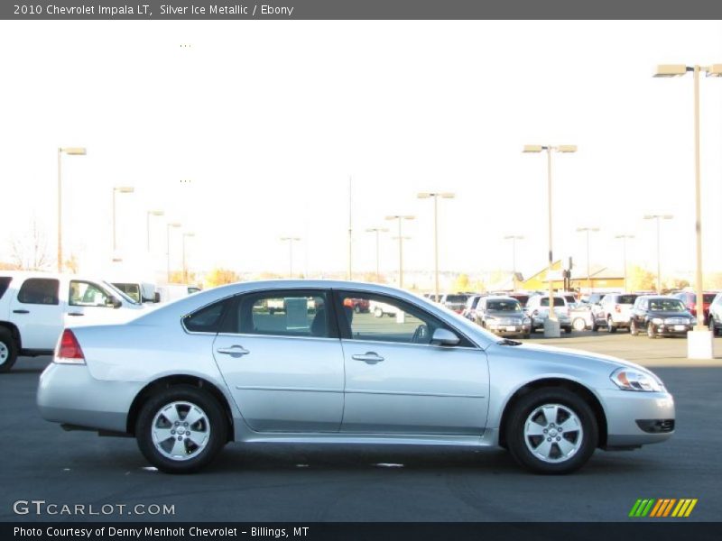 Silver Ice Metallic / Ebony 2010 Chevrolet Impala LT