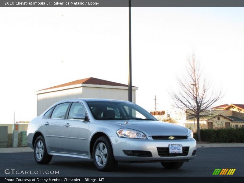 Silver Ice Metallic / Ebony 2010 Chevrolet Impala LT