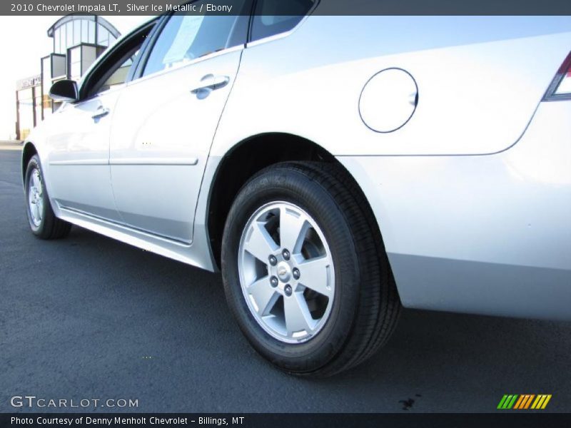 Silver Ice Metallic / Ebony 2010 Chevrolet Impala LT