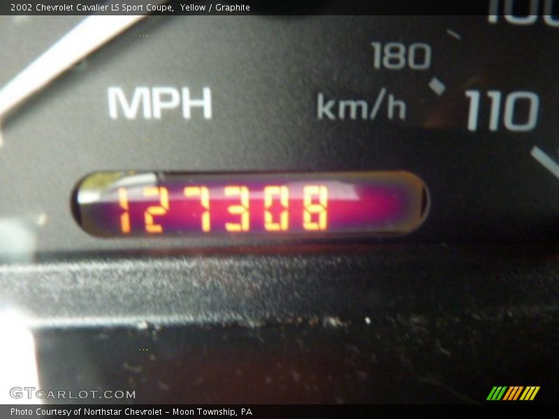 Yellow / Graphite 2002 Chevrolet Cavalier LS Sport Coupe