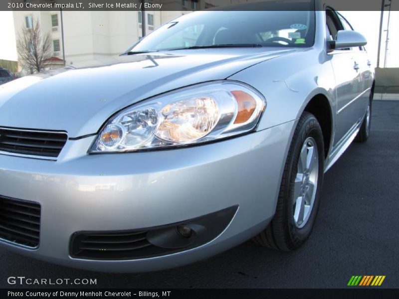 Silver Ice Metallic / Ebony 2010 Chevrolet Impala LT