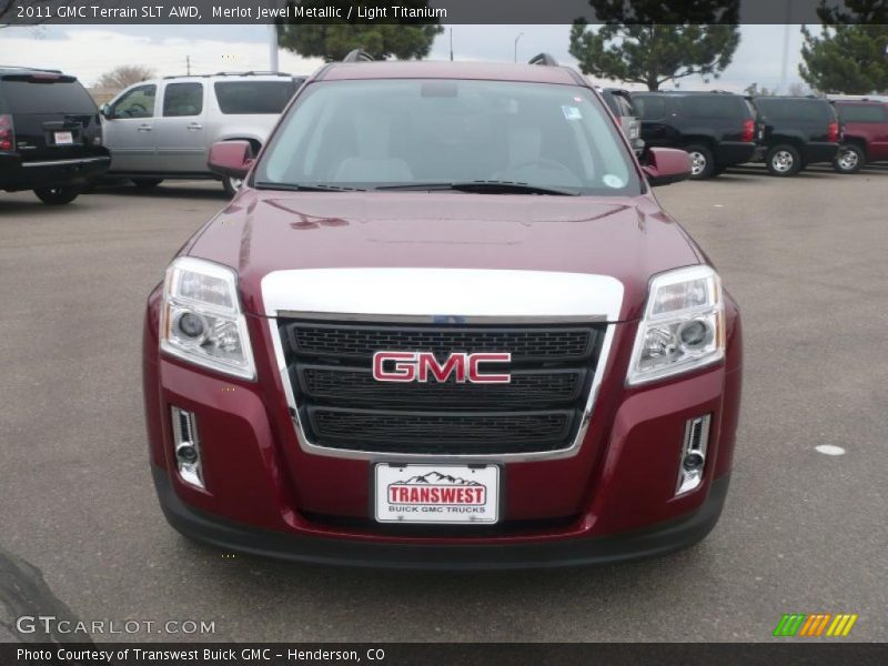 Merlot Jewel Metallic / Light Titanium 2011 GMC Terrain SLT AWD