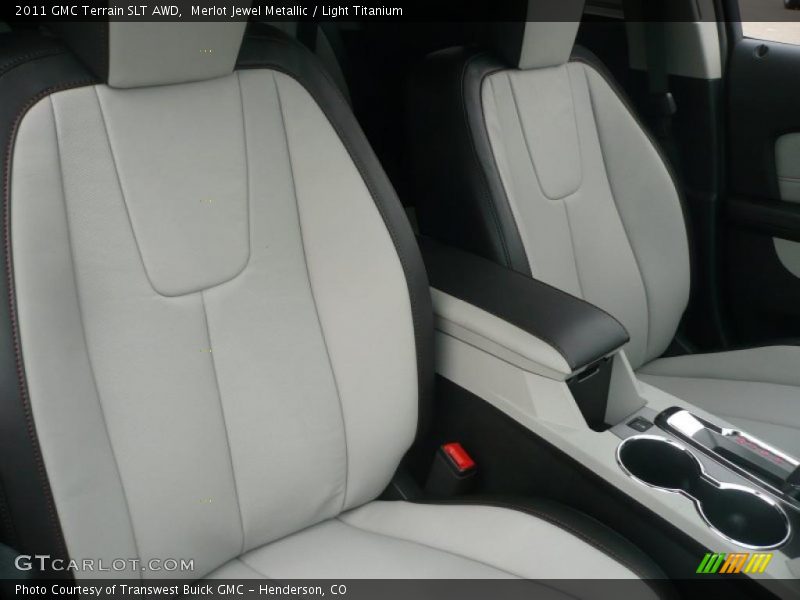Merlot Jewel Metallic / Light Titanium 2011 GMC Terrain SLT AWD