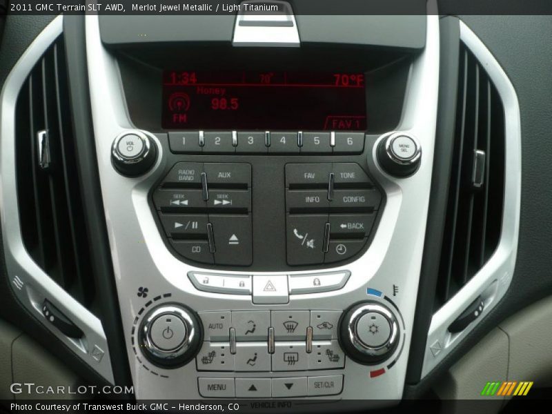 Merlot Jewel Metallic / Light Titanium 2011 GMC Terrain SLT AWD