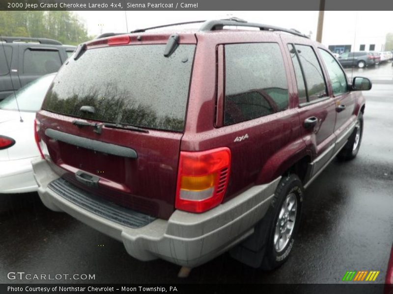 Sienna Pearlcoat / Camel 2000 Jeep Grand Cherokee Laredo 4x4