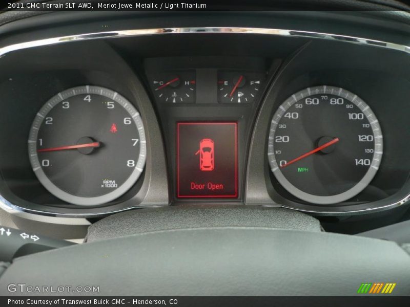Merlot Jewel Metallic / Light Titanium 2011 GMC Terrain SLT AWD