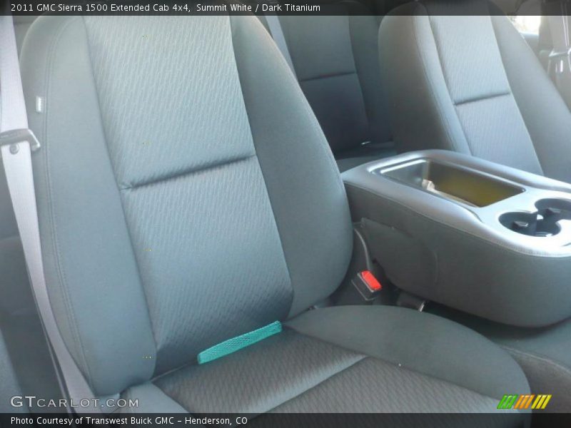 Summit White / Dark Titanium 2011 GMC Sierra 1500 Extended Cab 4x4