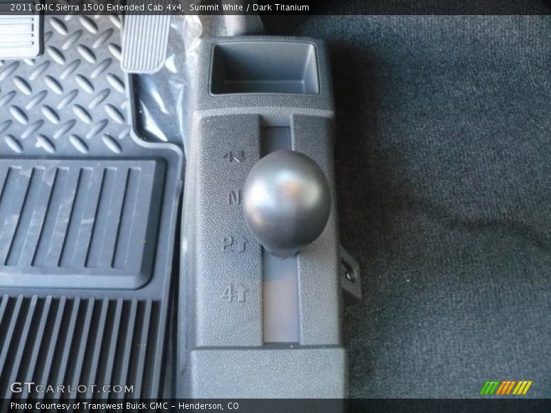 Summit White / Dark Titanium 2011 GMC Sierra 1500 Extended Cab 4x4