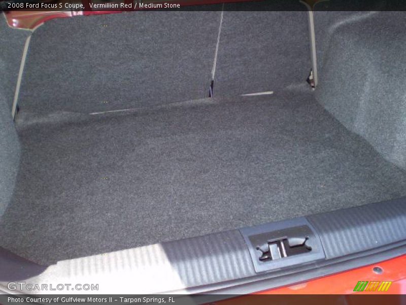 Vermillion Red / Medium Stone 2008 Ford Focus S Coupe