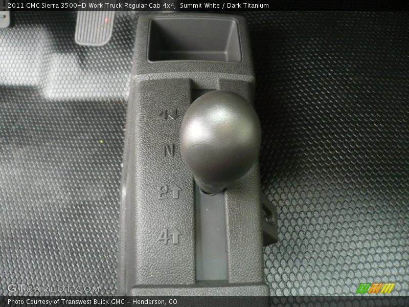 Summit White / Dark Titanium 2011 GMC Sierra 3500HD Work Truck Regular Cab 4x4