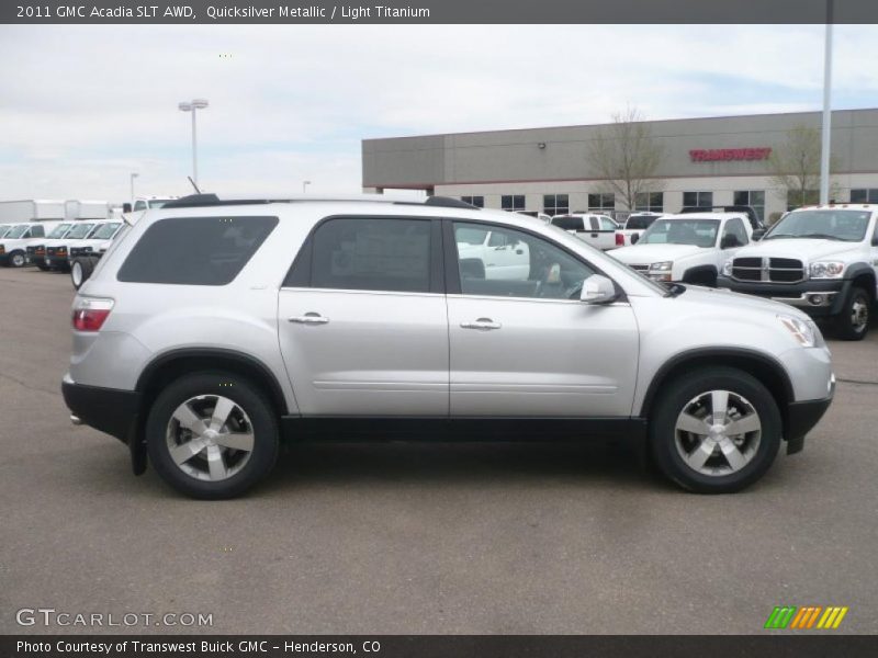 Quicksilver Metallic / Light Titanium 2011 GMC Acadia SLT AWD