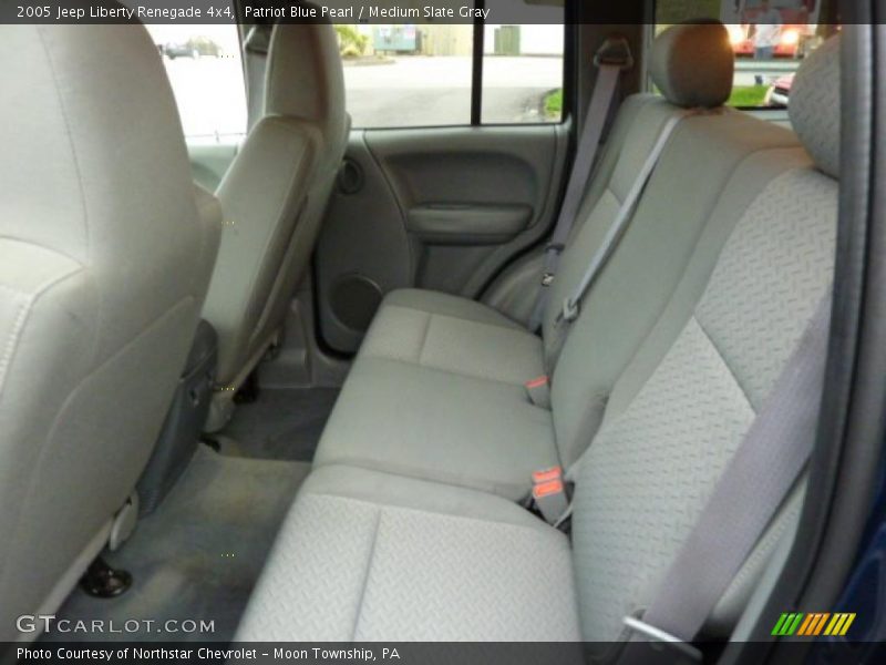 Patriot Blue Pearl / Medium Slate Gray 2005 Jeep Liberty Renegade 4x4