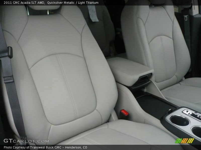 Quicksilver Metallic / Light Titanium 2011 GMC Acadia SLT AWD