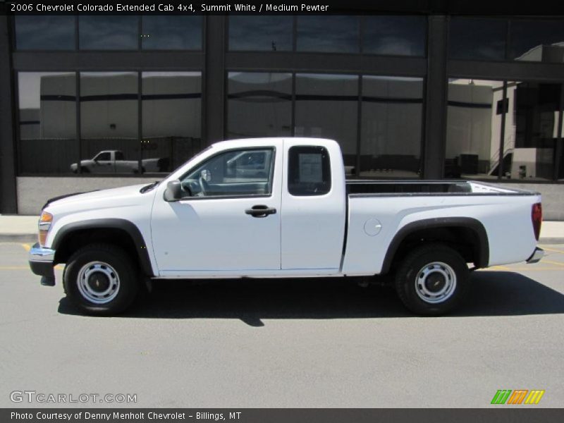 Summit White / Medium Pewter 2006 Chevrolet Colorado Extended Cab 4x4