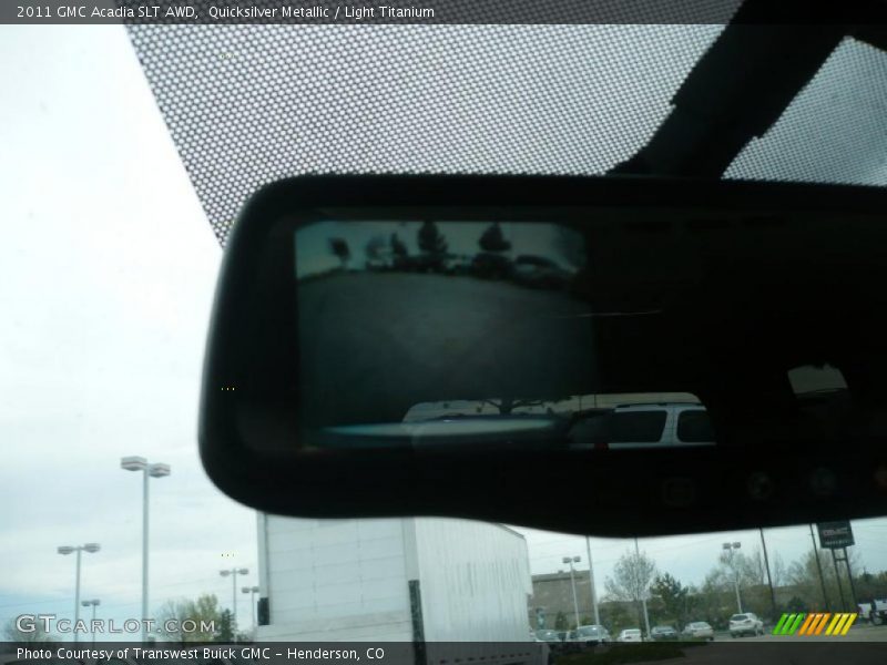 Quicksilver Metallic / Light Titanium 2011 GMC Acadia SLT AWD
