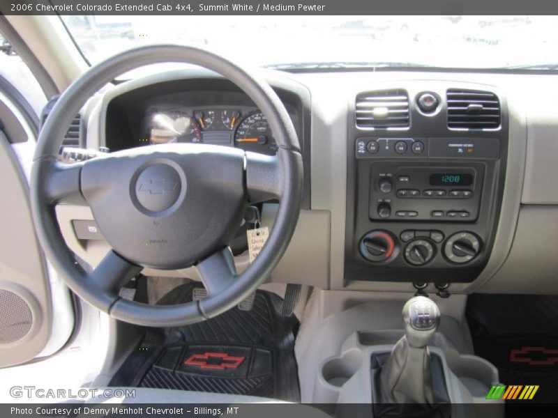 Summit White / Medium Pewter 2006 Chevrolet Colorado Extended Cab 4x4