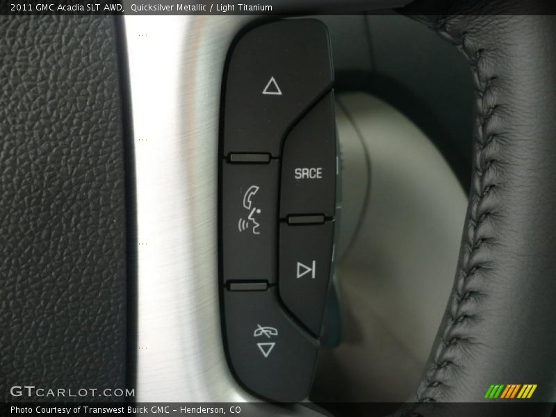 Quicksilver Metallic / Light Titanium 2011 GMC Acadia SLT AWD