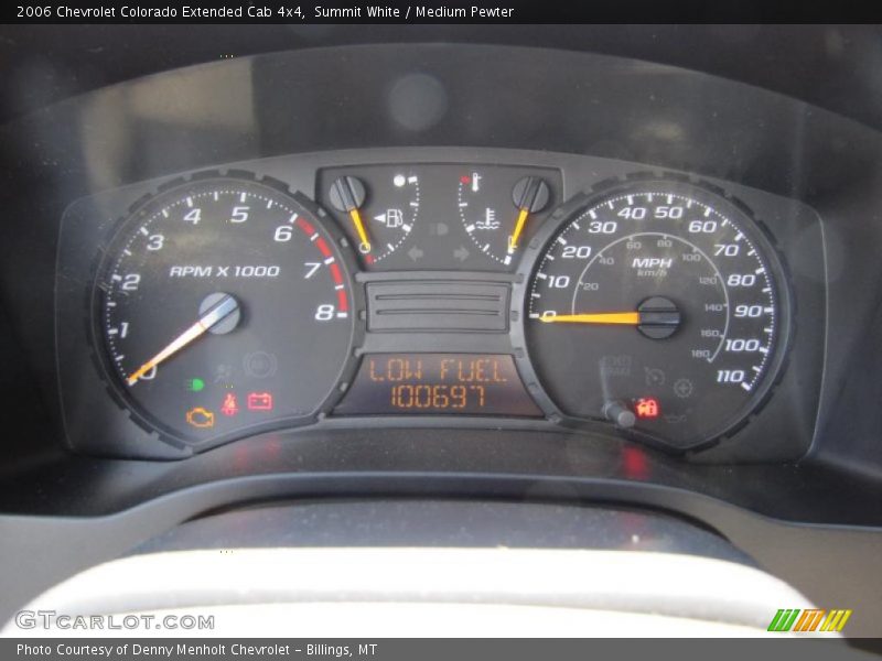 Summit White / Medium Pewter 2006 Chevrolet Colorado Extended Cab 4x4