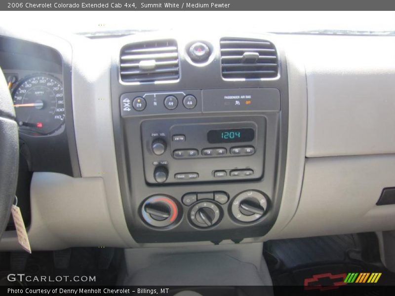 Summit White / Medium Pewter 2006 Chevrolet Colorado Extended Cab 4x4