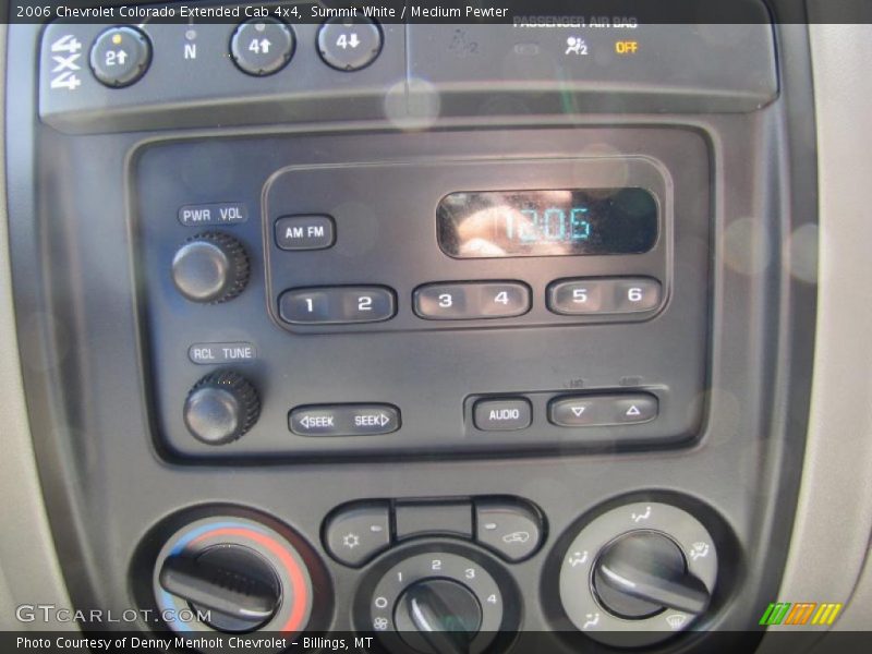 Summit White / Medium Pewter 2006 Chevrolet Colorado Extended Cab 4x4
