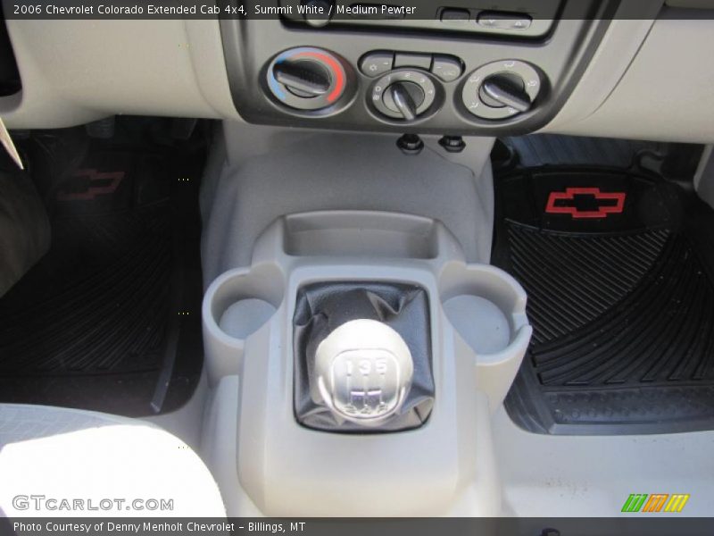 Summit White / Medium Pewter 2006 Chevrolet Colorado Extended Cab 4x4